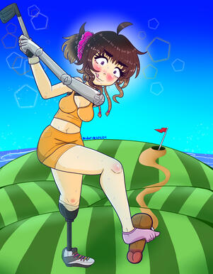 Full Color With BG Example (Nsfw)